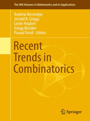 cover image of Recent Trends in Combinatorics